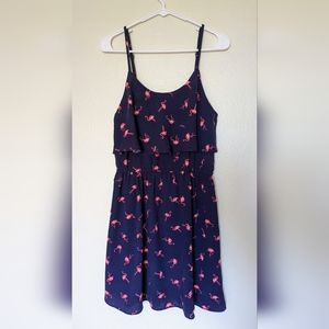 Elle flamingo dress